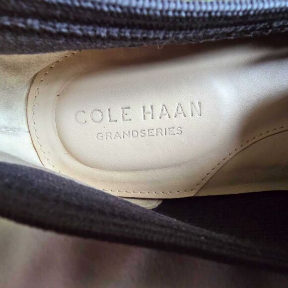 Cole Haan Grand 360 Modern Classics Loafers Women’s 6 Black Knit Slip-On Flats - Picture 8 of 12